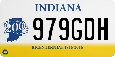 IN license plate 979GDH