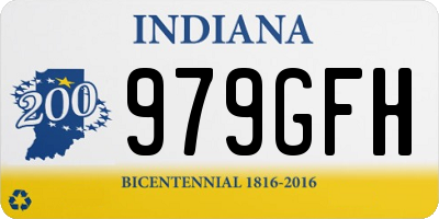 IN license plate 979GFH