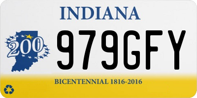 IN license plate 979GFY