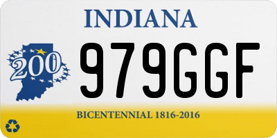 IN license plate 979GGF