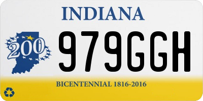 IN license plate 979GGH