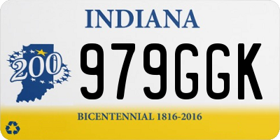 IN license plate 979GGK