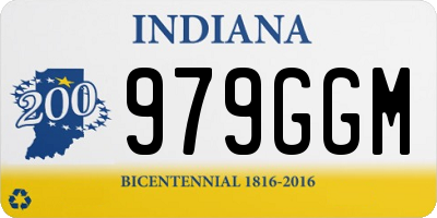 IN license plate 979GGM