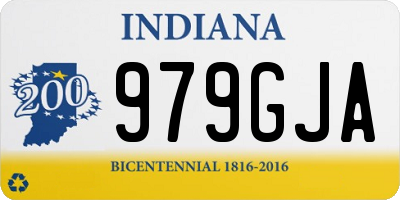 IN license plate 979GJA