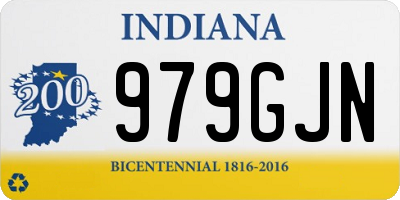 IN license plate 979GJN