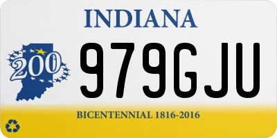 IN license plate 979GJU