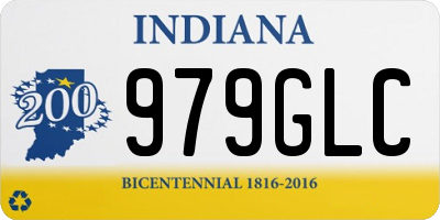 IN license plate 979GLC