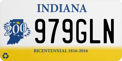 IN license plate 979GLN