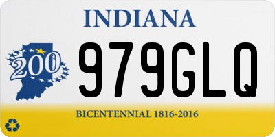 IN license plate 979GLQ