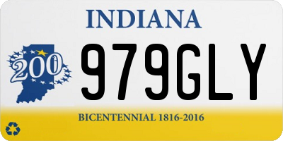 IN license plate 979GLY