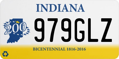 IN license plate 979GLZ
