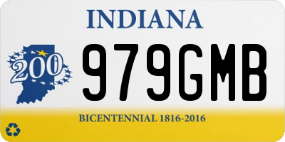 IN license plate 979GMB