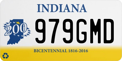 IN license plate 979GMD