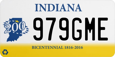 IN license plate 979GME