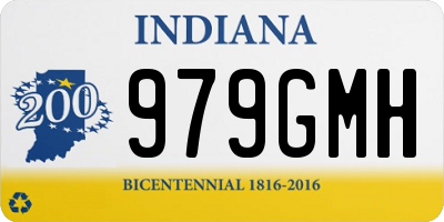 IN license plate 979GMH