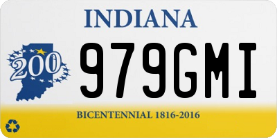 IN license plate 979GMI
