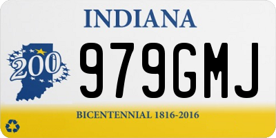 IN license plate 979GMJ