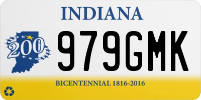 IN license plate 979GMK