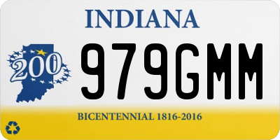 IN license plate 979GMM