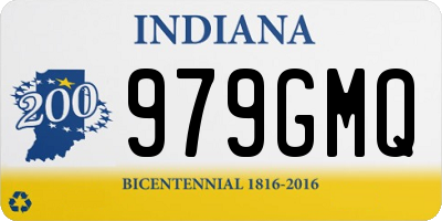 IN license plate 979GMQ