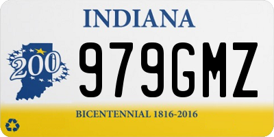 IN license plate 979GMZ