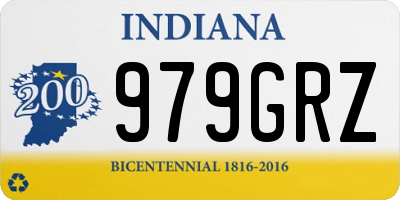 IN license plate 979GRZ