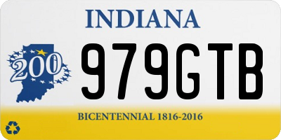 IN license plate 979GTB