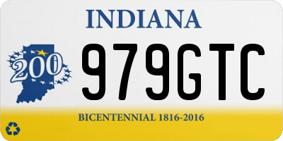 IN license plate 979GTC