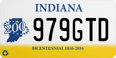 IN license plate 979GTD