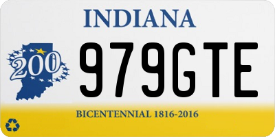 IN license plate 979GTE