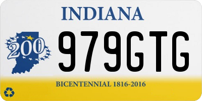 IN license plate 979GTG