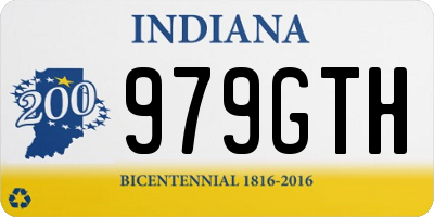 IN license plate 979GTH