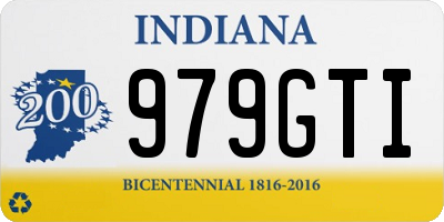 IN license plate 979GTI
