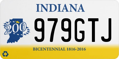 IN license plate 979GTJ