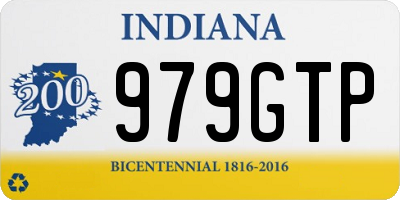 IN license plate 979GTP