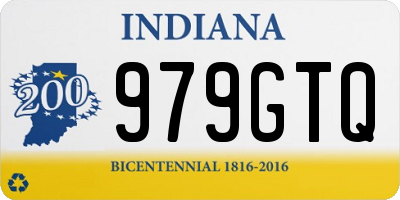 IN license plate 979GTQ