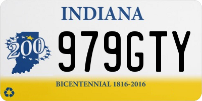 IN license plate 979GTY