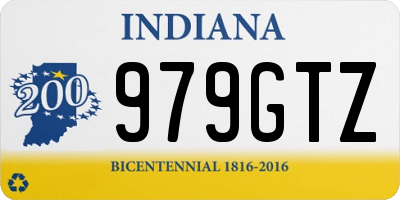IN license plate 979GTZ