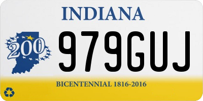 IN license plate 979GUJ