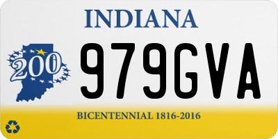 IN license plate 979GVA