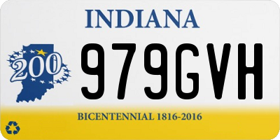 IN license plate 979GVH
