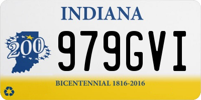 IN license plate 979GVI