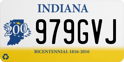 IN license plate 979GVJ