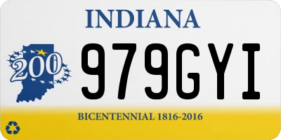 IN license plate 979GYI