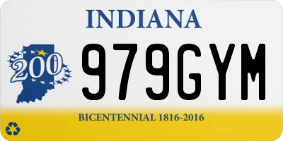 IN license plate 979GYM
