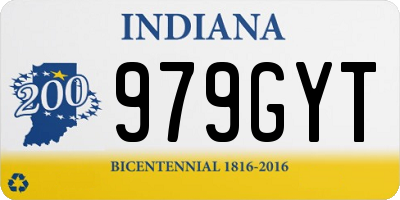 IN license plate 979GYT