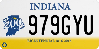 IN license plate 979GYU