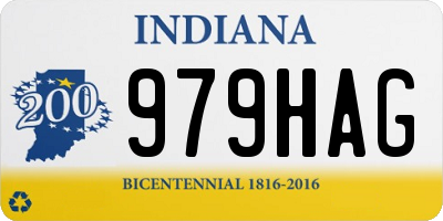 IN license plate 979HAG