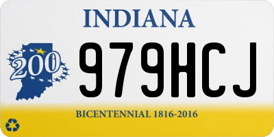 IN license plate 979HCJ