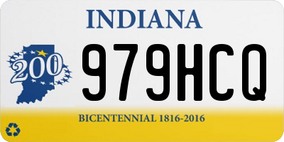 IN license plate 979HCQ